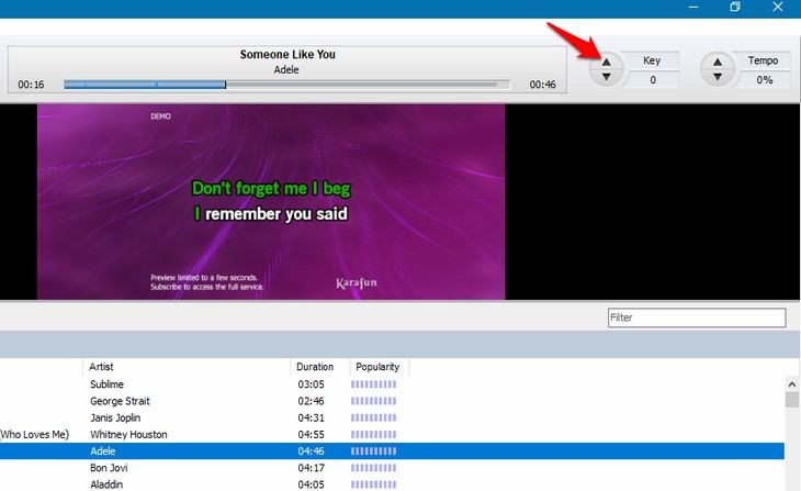 Ứng dụng hát karaoke trên máy tính