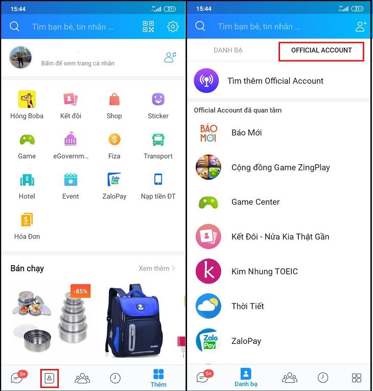 Chặn tin nhắn rác từ Zalo Shop để tránh gián đoạn