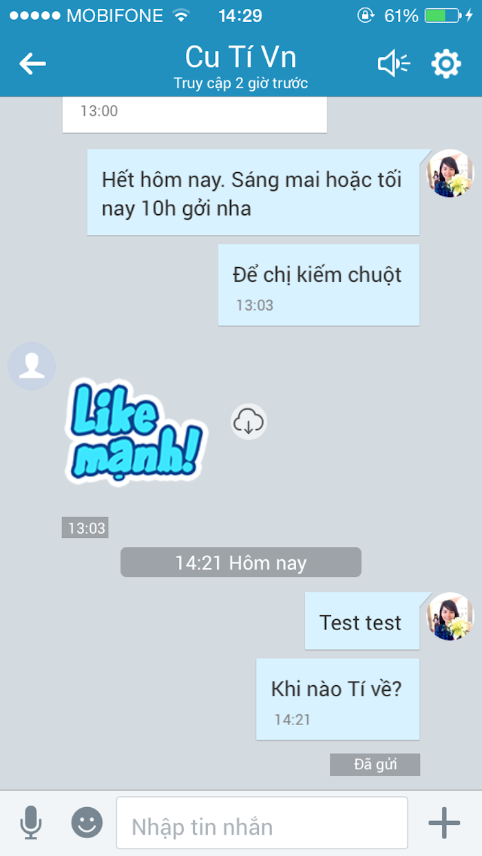 Phiên bản trên điện thoại