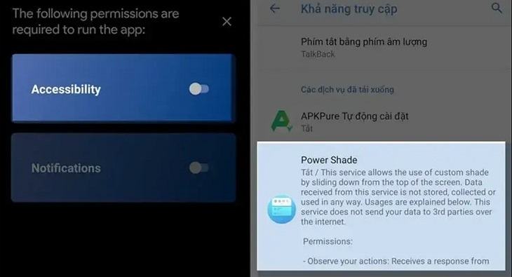 Thay đổi giao diện của thanh thông báo