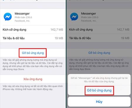 Cách sửa lỗi Messenger trên iPhone