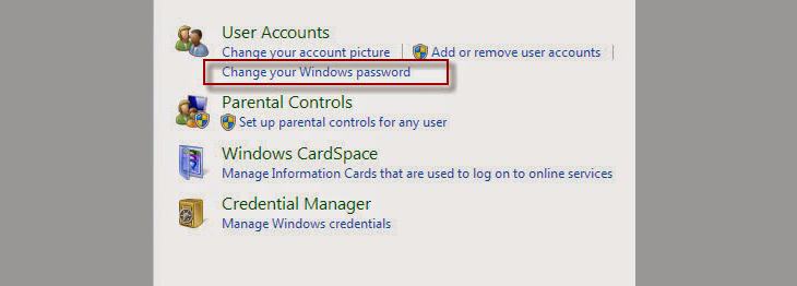 Cách đặt mật khẩu cho máy tính Windows 7 + bước 3