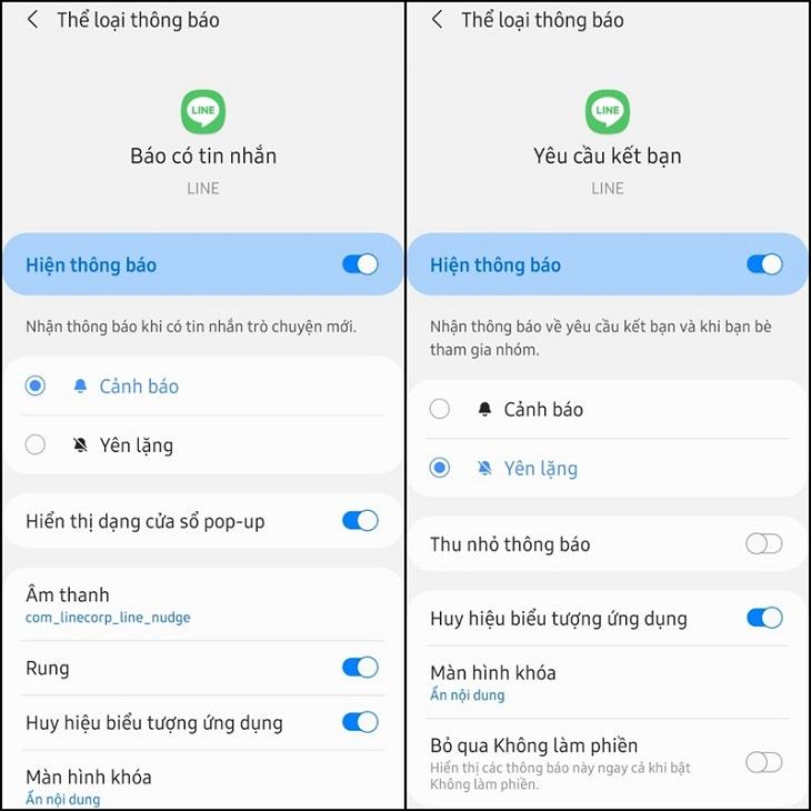 Tùy chỉnh cách bạn nhận thông báo dựa trên tùy chọn của bạn