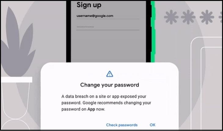 Tự động kiểm tra xem mật khẩu có an toàn hay không