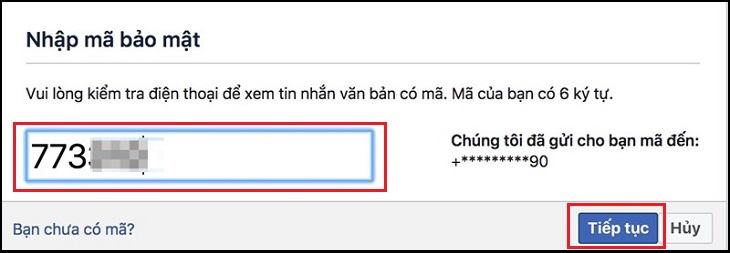 Kiểm tra và lấy mật khẩu bảo mật