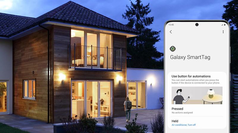 Ngoài ra, ngôi nhà thông minh của bạn sẽ tiện lợi hơn với SmartTag