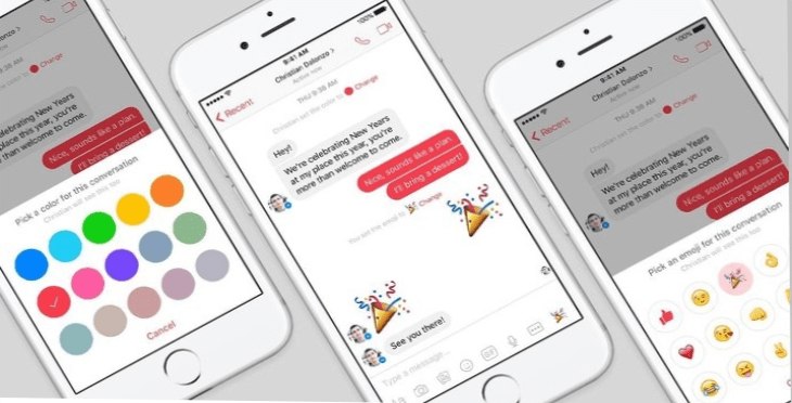 Tầm quan trọng của màu sắc của cuộc trò chuyện trong Messenger