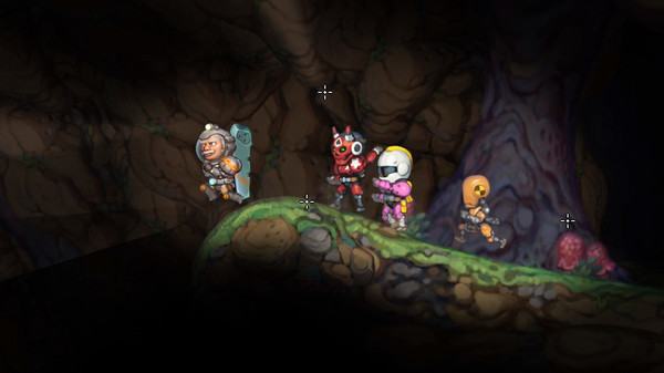 Planetoid Pioneers trực tuyến nhiều người chơi co-op 2