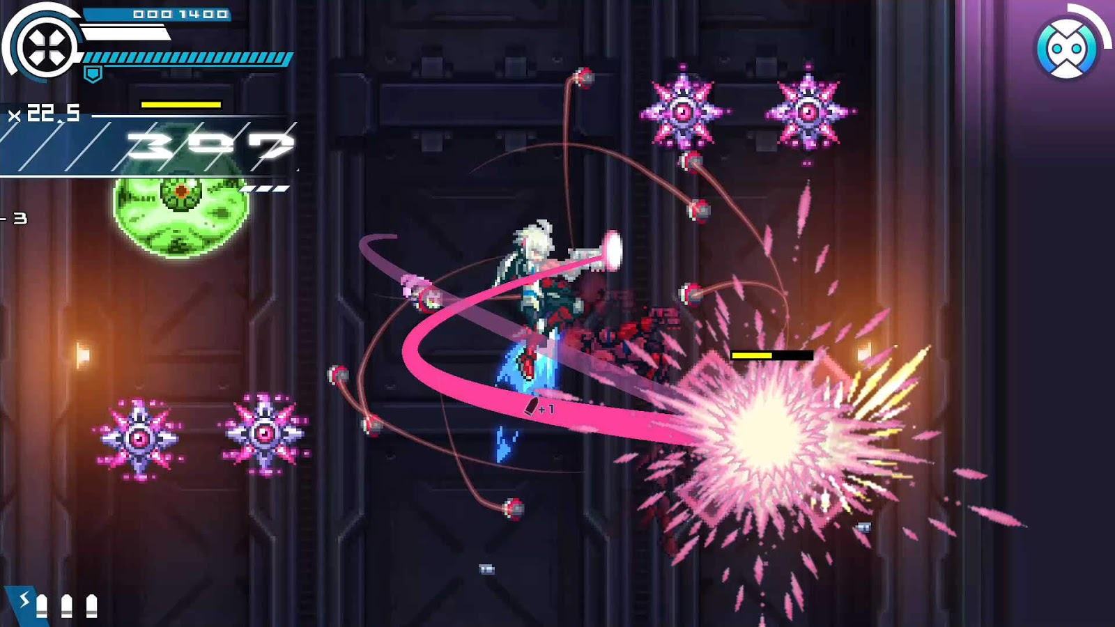 Gunvolt Chronicles Luminous Avenger iX 2