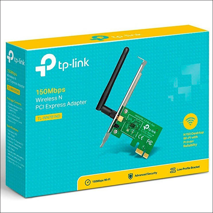 Bộ chuyển đổi PCI không dây TP-Link N150