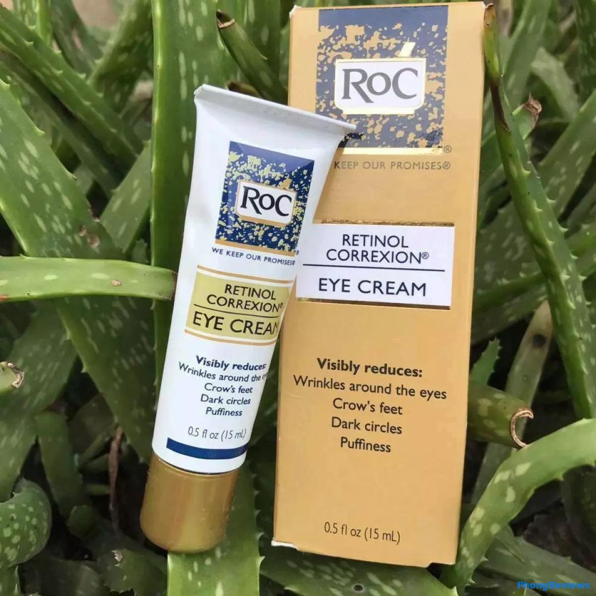 [Review] Kem mắt RoC Retinol Correxion Eye Cream tốt không?