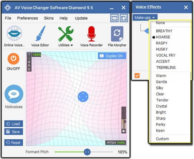 Phần mềm AV Voice Changer Software Diamond