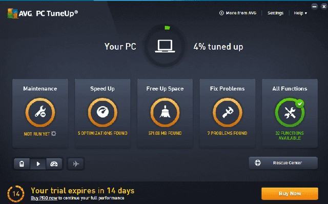 Phần mềm AVG PC TuneUp