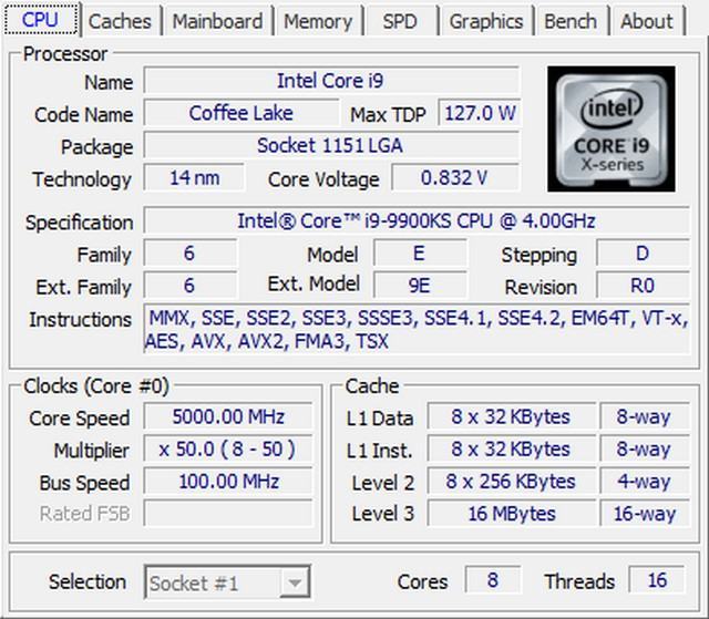 Phần mềm CPU-Z