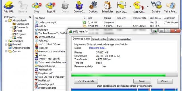 Phần mềm Internet Download Manager