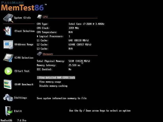 Phần mềm MemTest86