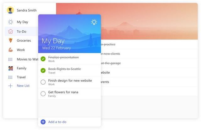 Phần mềm Microsoft To-Do