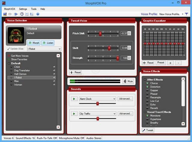 Phần mềm MorphVOX Pro